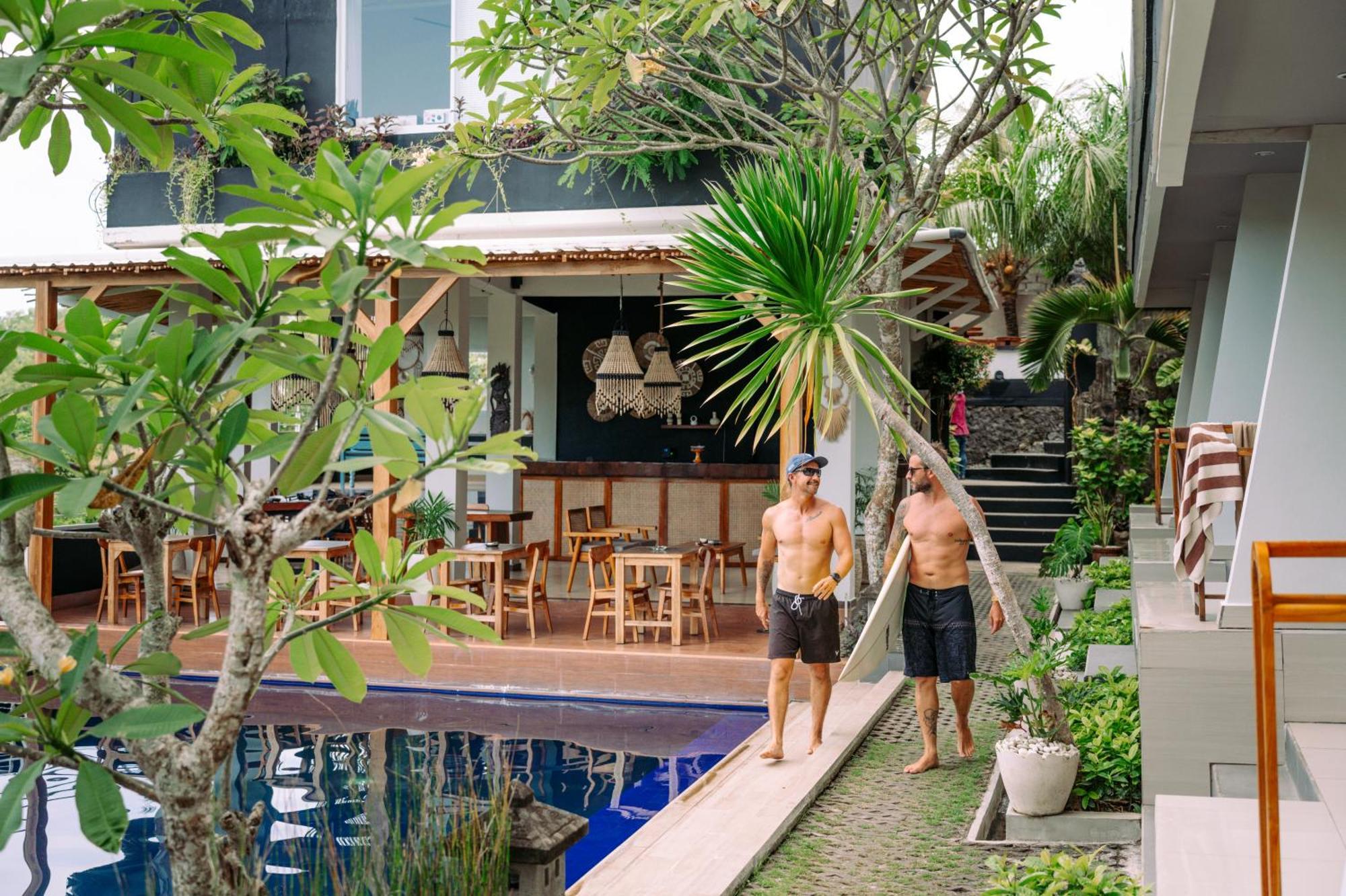 Bagus Ink Surf Camp Hostel Uluwatu Kültér fotó